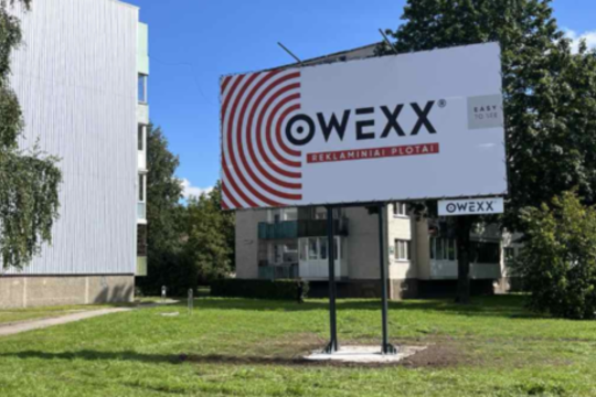 Reklaminiai stendai miestuose ir keliuose: efektyvi reklama su OWEXX