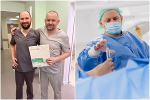 Gydytojo gyvenimą netikėta linkme pasuko apsilankymas bare: šiandien jis gelbsti gyvybes