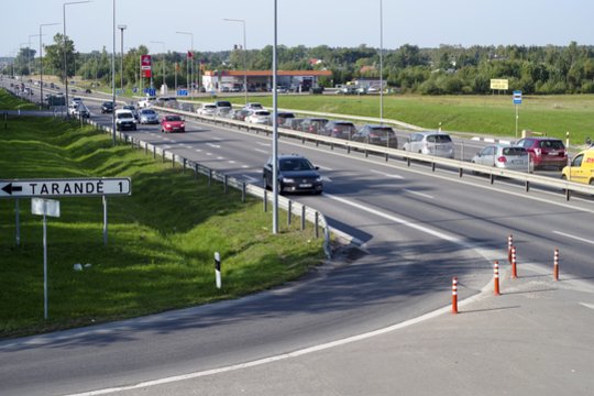 Aktualu daliai vilniečių: keičiasi įvažiavimas ir išvažiavimas į Tarandę
