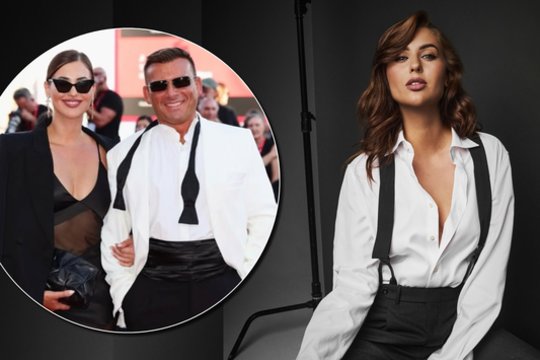 Agnė Kulitaitė žibėjo ant raudonojo Venecijos kino festivalio kilimo: kompaniją palaikė garsiam italui