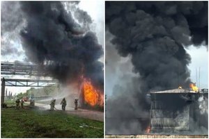 Didžiulė netektis okupantams: Saratovo regione susprogdintas svarbus naftotiekis