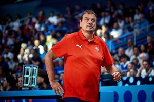 E. Atamanas nė žodžio neužsiminė apie Lietuvą: „Tikiuosi, kad laimės Graikija“