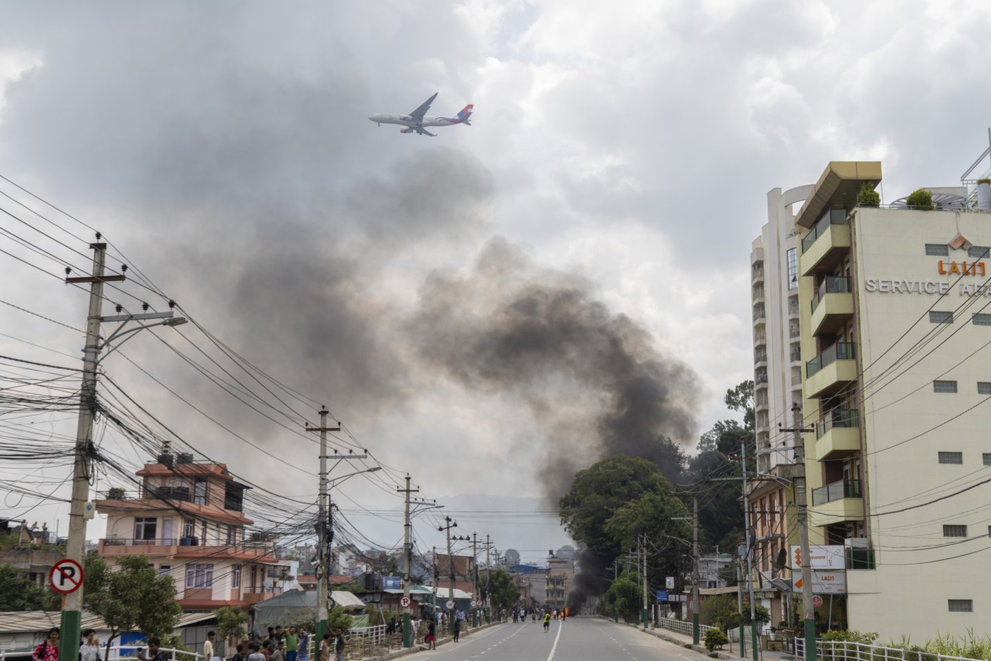 Protestai Nepale.<br>EPA-ELTA nuotr.