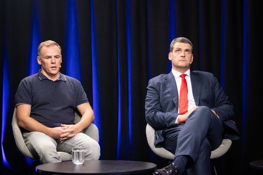 Laidoje – R. Žemaitaičio ir M. Lingės kivirčas: „Baikit jūs dramatizuoti“