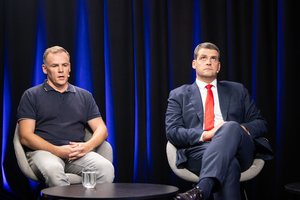 Laidoje – R. Žemaitaičio ir M. Lingės kivirčas: „Baikit jūs dramatizuoti“