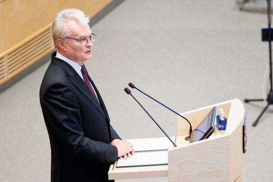 G. Nausėda: ilgalaikį Ukrainos ir Europos saugumą užtikrins tik aktyvus ES įsitraukimas