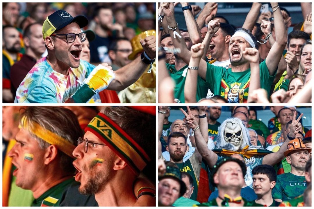 Lietuvių užvaldytoje Rygos arenoje – A. Tapinas, šmaikštūs pokštai ir „maisto kovos“