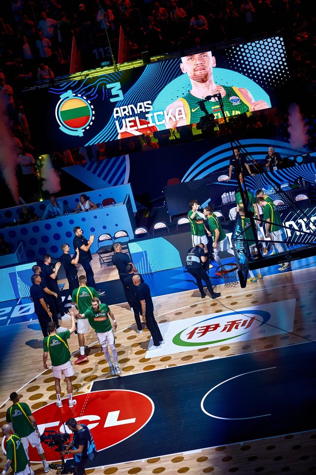  Lietuvos ir Graikijos rungtynės.<br> FIBA nuotr.