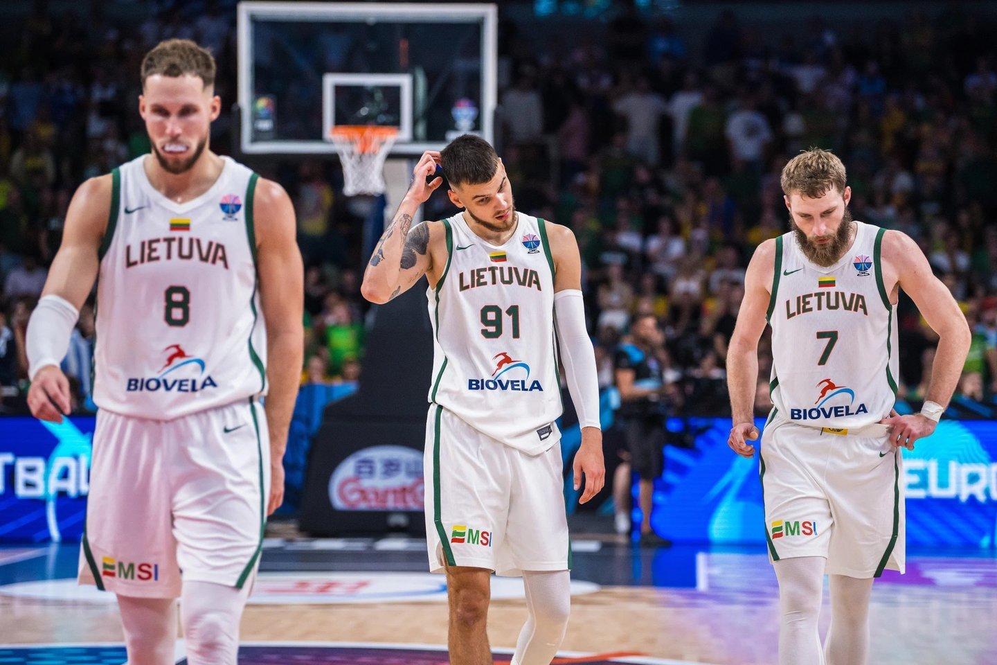 Lietuvos krepšinio rinktinė.<br>FIBA nuotr.