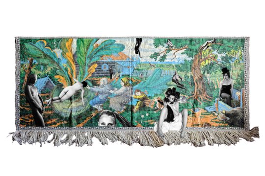 Menininkės Ingos Dingos moterys – senoviškuose rėmeliuose