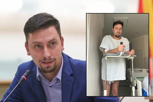 Kauno klinikose atsidūrusiam Vytautui Mikaičiui skubiai atlikta operacija