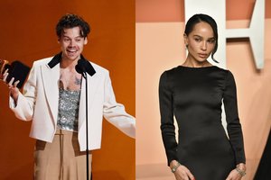 Gandai pasitvirtino: Harry Stylesas užmezgė romaną su garsia aktore Zoe Kravitz