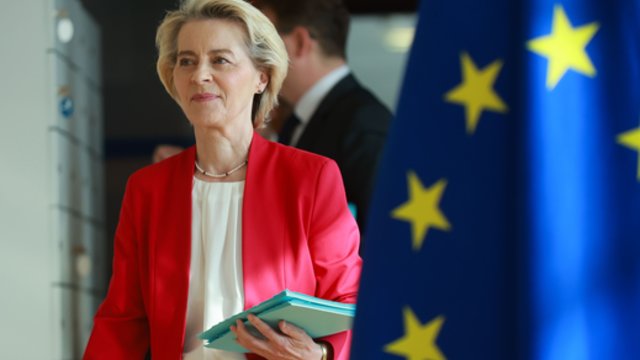 U. von der Leyen – apie ribų perbraižymą ir naujos Europos iškilimą: užsiminė apie gynybos užmojus