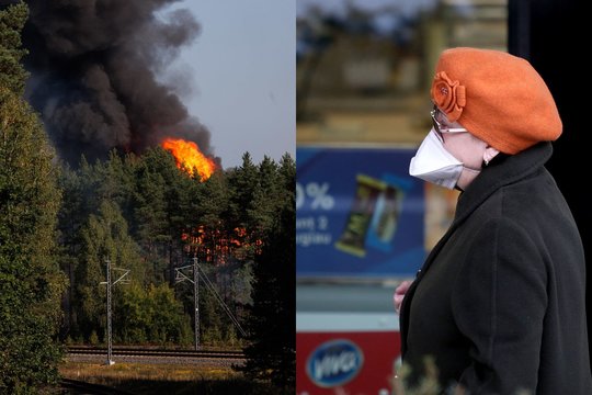 Dėl liepsnojančių dujų – įspėjimas vilniečiams