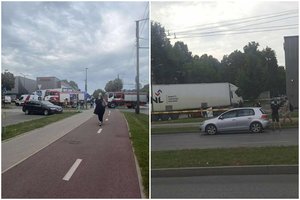 Kaune vilkikas partrenkė ir mirtinai sužalojo moterį