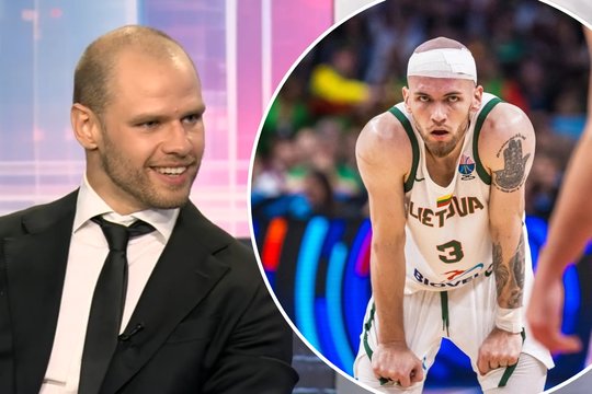 Komikas M. Grimalis pažėrė pagyrų A. Veličkai: „Jis pakėlė mus rinkoje“