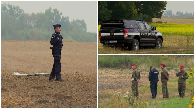 Pateikė daugiau detalių apie incidentą Lenkijoje: aptiko ir raketos nuolaužų