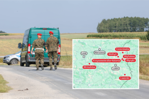 Lenkija atskleidė, kur buvo rastos dronų ir raketos nuolaužos: vienas iš jų – 400 km nuo sienos