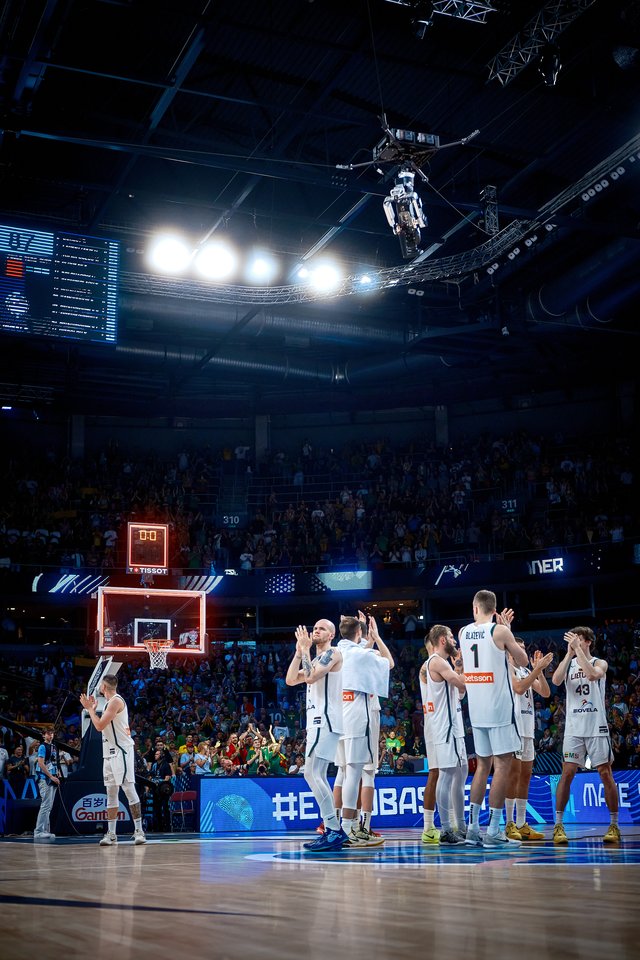 Lietuvos krepšinio rinktinė<br> FIBA nuotr.
