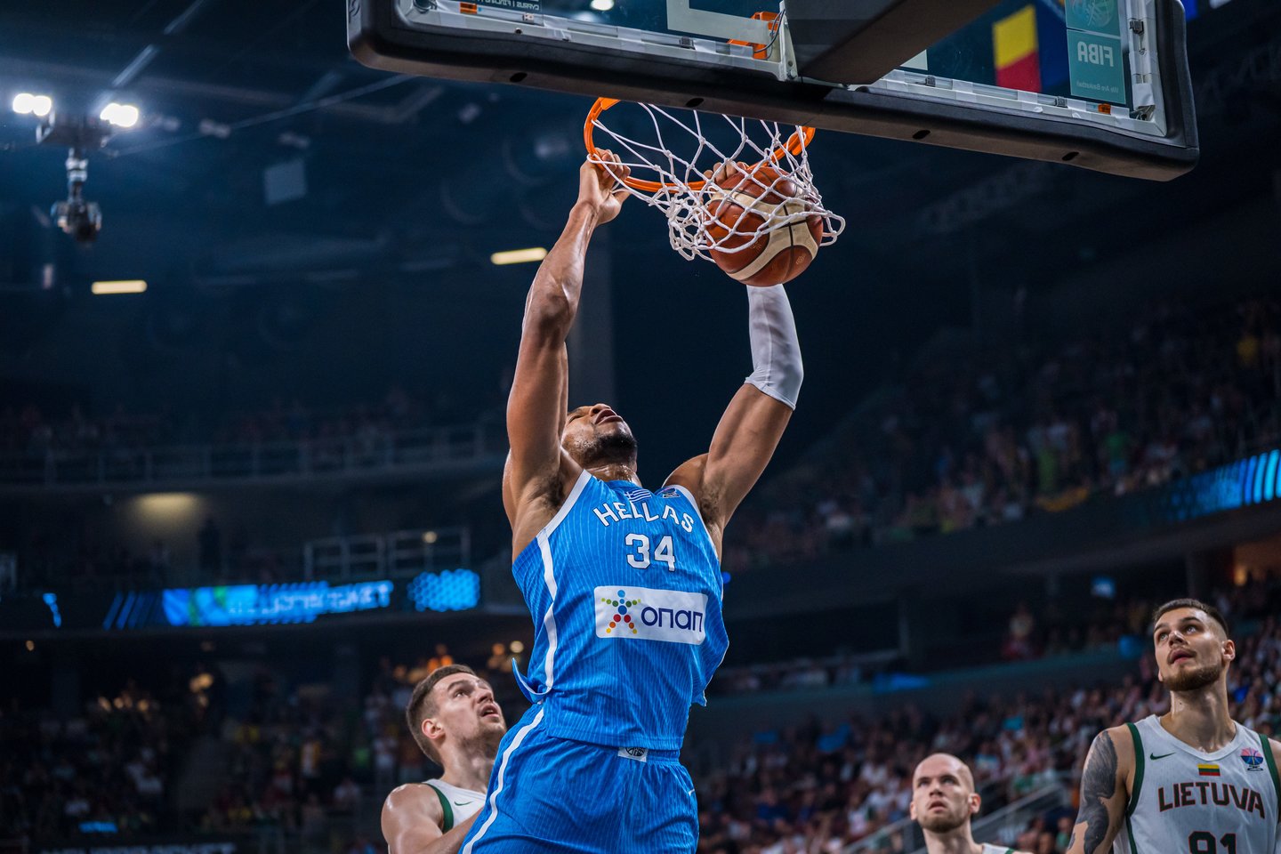 Giannis Antetokounmpo<br> FIBA nuotr.