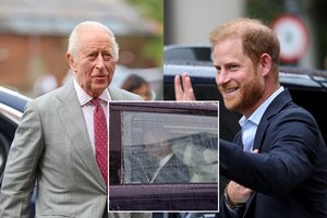 Po įtampos kupinų metų – princo Harry ir karaliaus Karolio III susitikimas