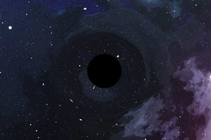 Aptiko „nuogą“ juodąją skylę