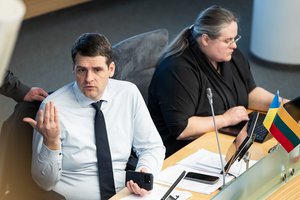 R. Žemaitaičiui prakalbus apie galimą pasikėsinimą A. Širinskienė ištiesė pagalbos ranką