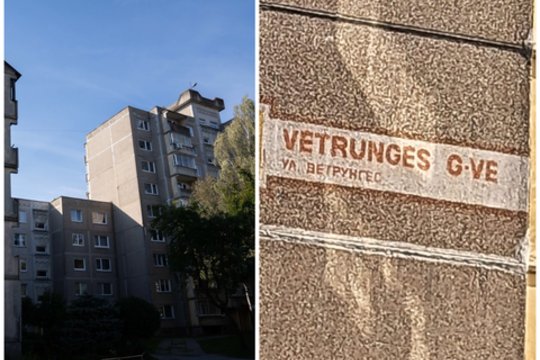 Kaunietė negalėjo patikėti, kad miestas vis dar pilnas tokių užrašų