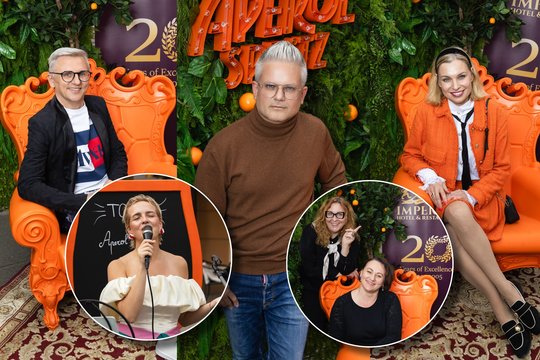 Sostinėje – rudens sutiktuvės su itališkais skoniais ir muzika: atvyko ir E. Žičkus