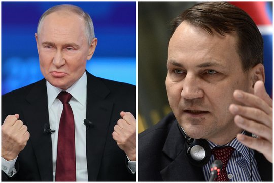 Karas Ukrainoje. „Bloomberg“ skelbia, kokias sankcijas Rusijai siūlys pratrūkęs D. Trumpas