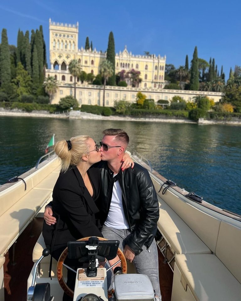 Nijolė Pareigytė-Rukaitienė su vyru.<br>Asmeninio archyvo nuotr.