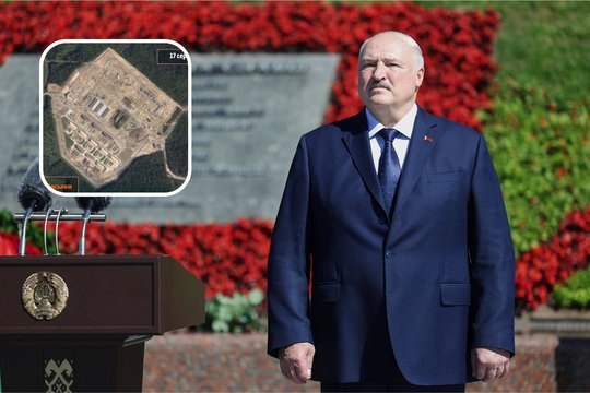 Palydovinės nuotraukos rodo, kad Baltarusijoje gali būti statoma slapta raketų bazė