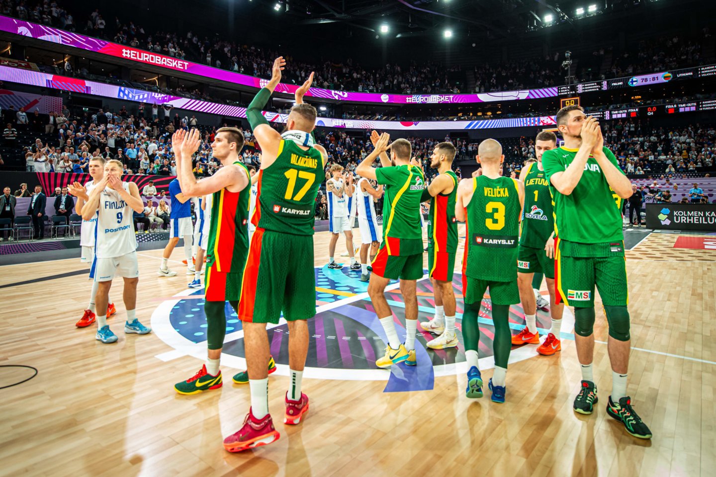 Lietuvos rinktinė<br>FIBA nuotr.