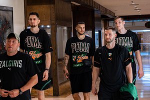 Prie „Žalgirio“ prisijungęs D.Sirvydis: „Atrodo, grįžti į namus pas šeimą“