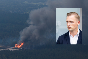 Iš R. Duchnevičiaus – žinia dėl gaisro Pagirių seniūnijoje: atšaukiama ekstremali situacija