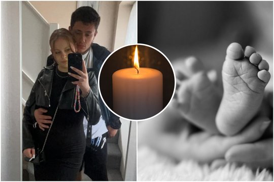 Jaunas vyras per vakarą neteko mylimosios ir ką tik gimusios dukrelės: „Norėjome, kad paskutinį kartą įkvėptų mamos glėbyje“