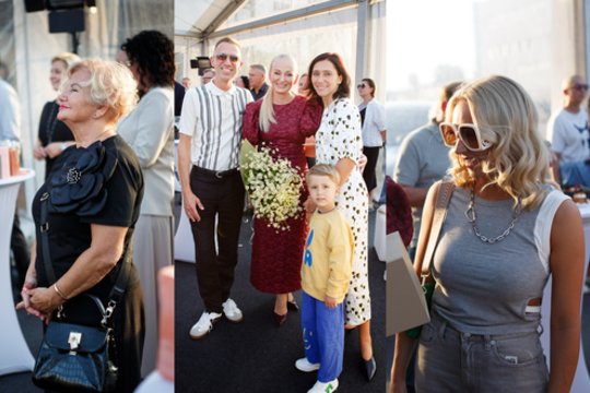 Garsios šeimos rinkosi į klinikos atidarymą: tarp svečių – Eglė Straleckaitė ir Linas Adomaitis