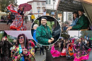 Lietui lyjant Vilnių drebina romų festivalis „Gypsy Fest“: I. Kvikas atvyko su karieta, R. Šarkienė užbūrė stiliumi