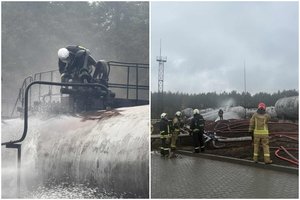 Kelias paras greta Vilniaus siautęs didžiulis gaisras likviduotas, visos gatvės atidarytos