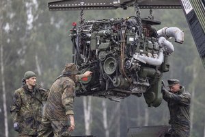 Lietuvoje vyksta Vokietijos kariuomenės pratybos „Didysis erelis 2025“