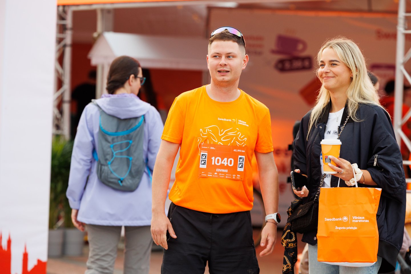 „Swedbank Vilniaus maratono“ akimirkos.<br> T.Bauro nuotr.