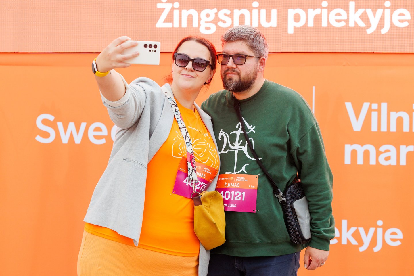 „Swedbank Vilniaus maratono“ akimirkos.<br> T.Bauro nuotr.