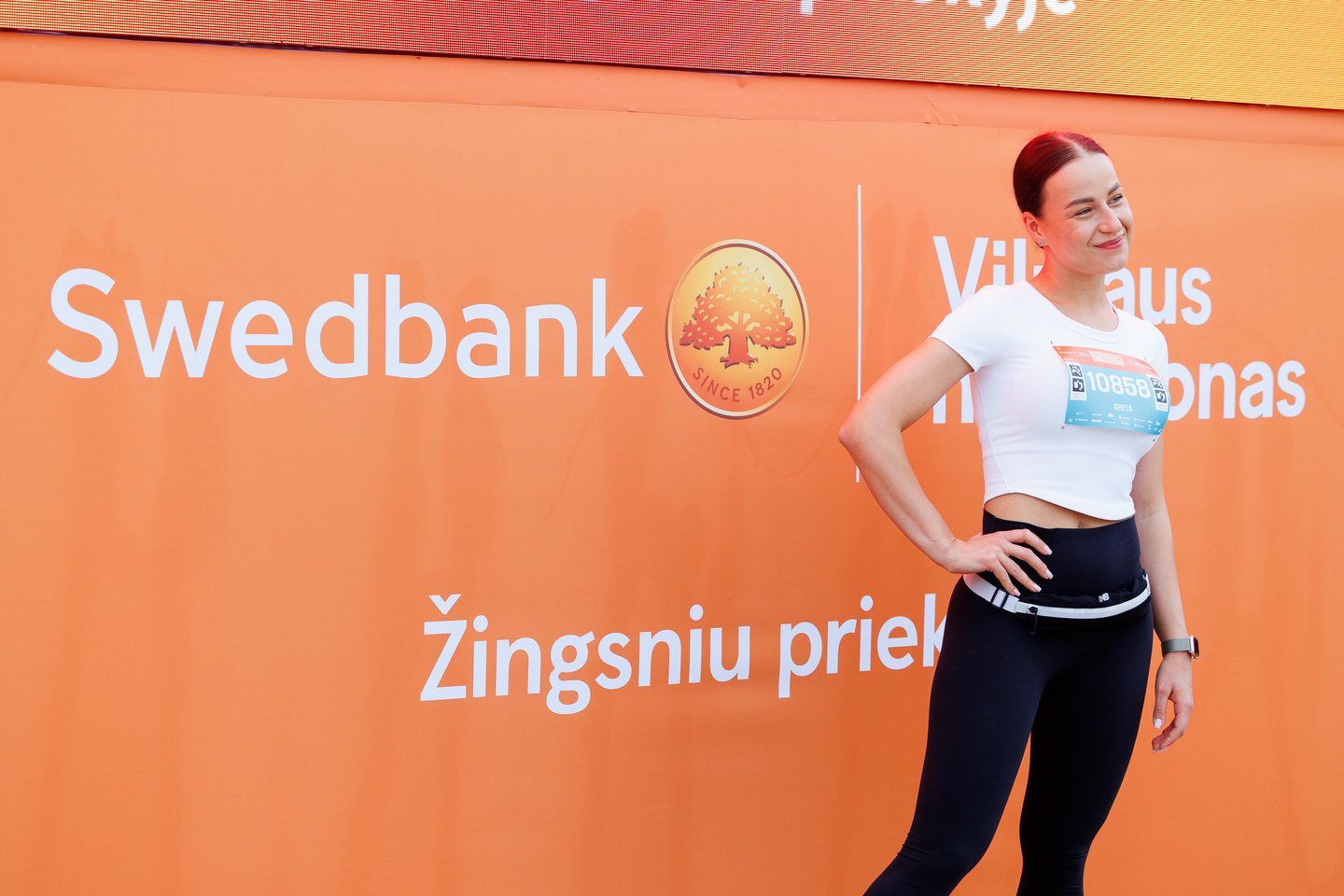 „Swedbank Vilniaus maratono“ akimirkos.<br> T.Bauro nuotr.