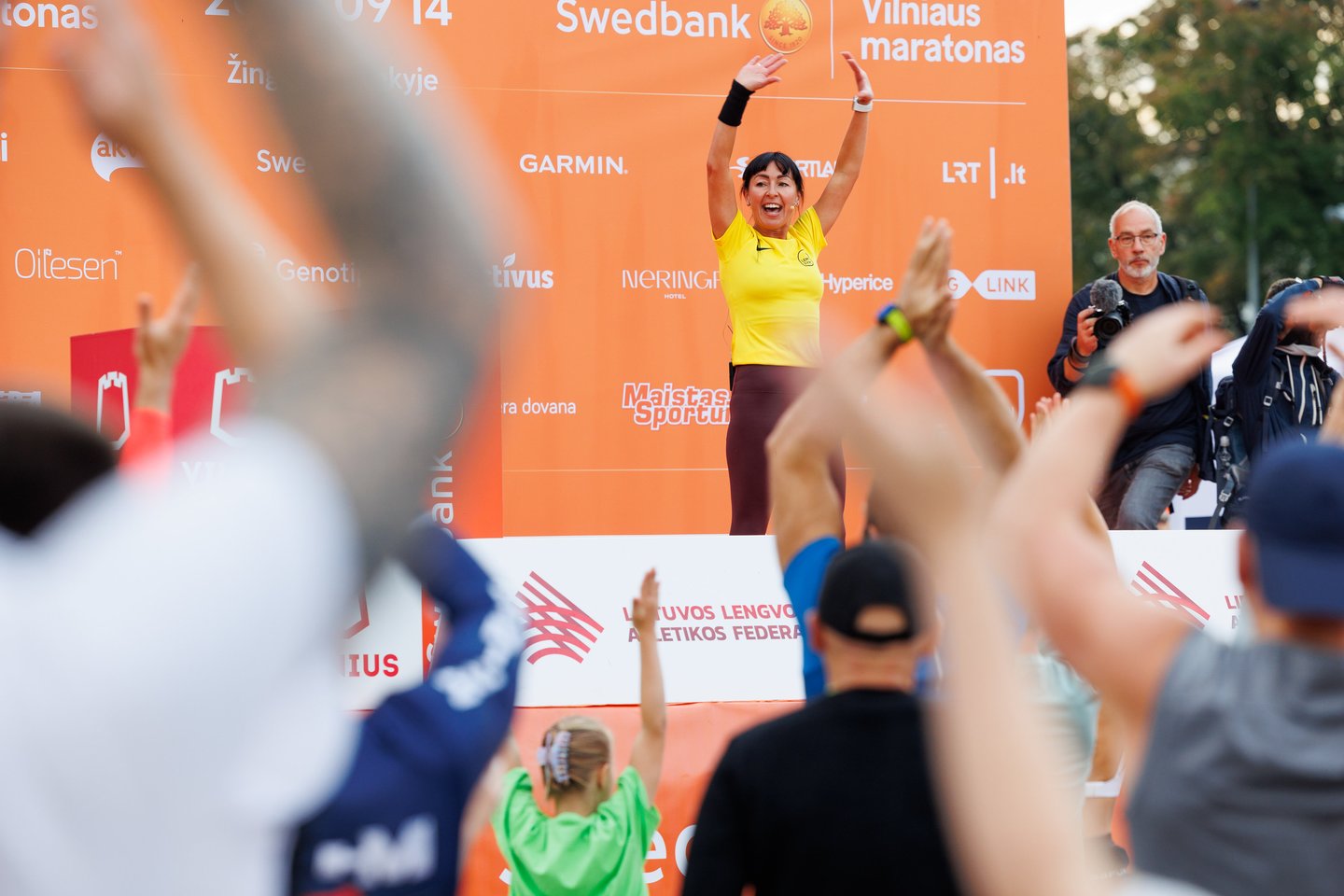 „Swedbank Vilniaus maratono“ akimirkos.<br> T.Bauro nuotr.