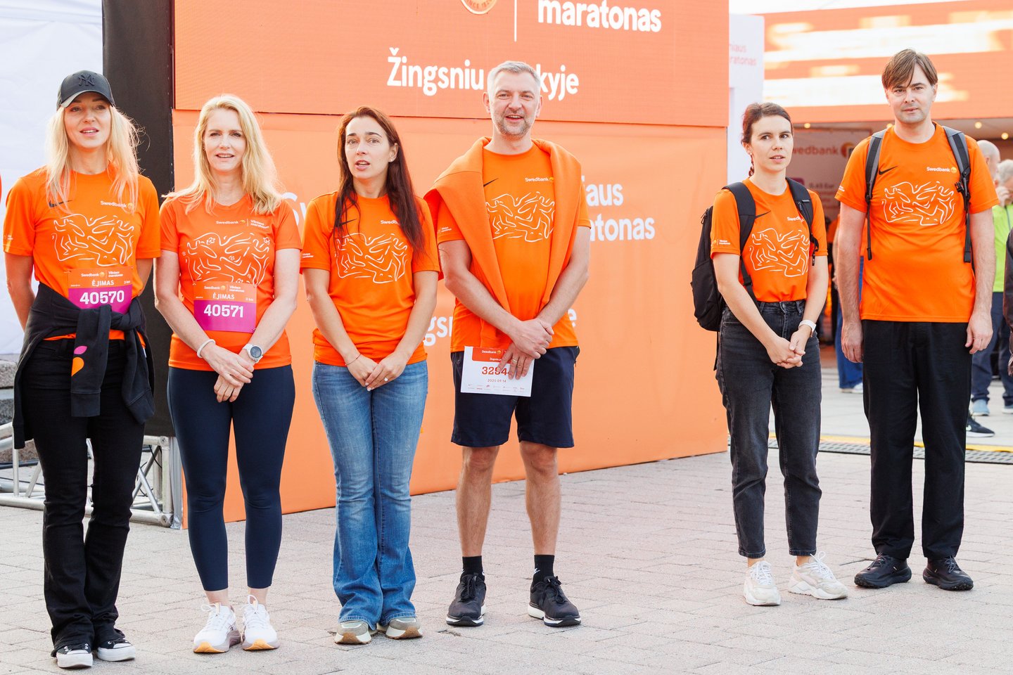 „Swedbank Vilniaus maratono“ akimirkos.<br> T.Bauro nuotr.