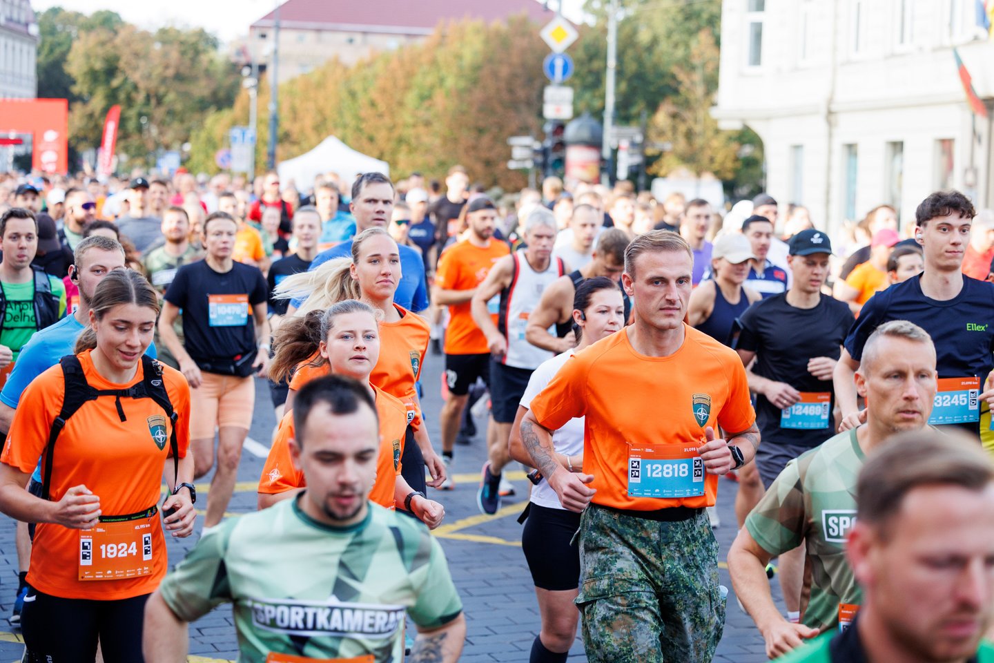 „Swedbank Vilniaus maratono“ akimirkos.<br> T.Bauro nuotr.