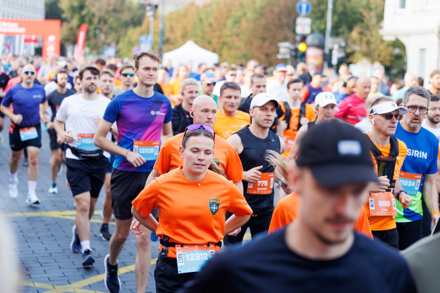 „Swedbank Vilniaus maratono“ akimirkos.<br> T.Bauro nuotr.