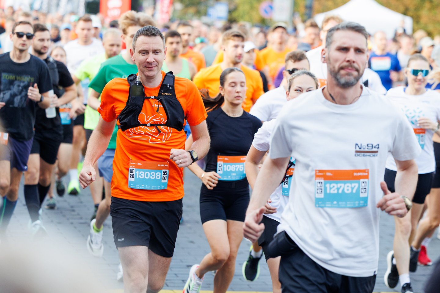 „Swedbank Vilniaus maratono“ akimirkos.<br> T.Bauro nuotr.