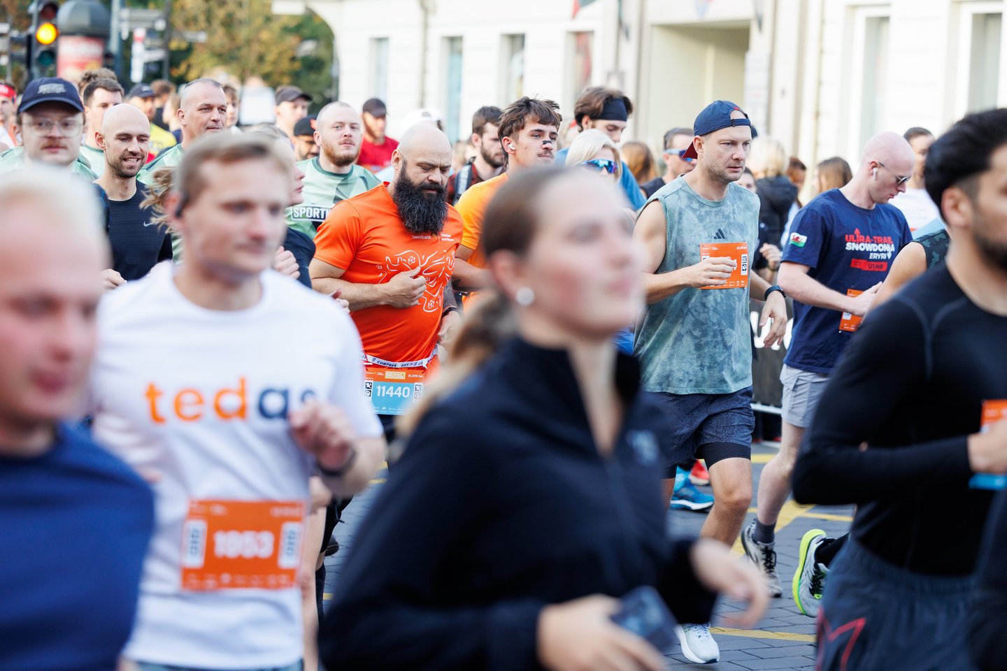 „Swedbank Vilniaus maratono“ akimirkos.<br> T.Bauro nuotr.