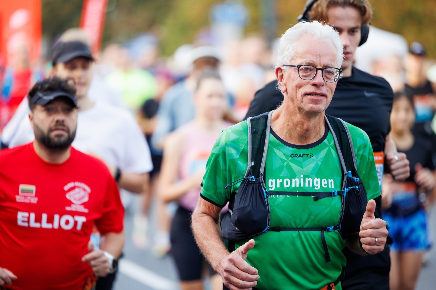 „Swedbank Vilniaus maratono“ akimirkos.<br> T.Bauro nuotr.
